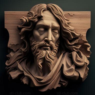 3D model st jesus (STL)